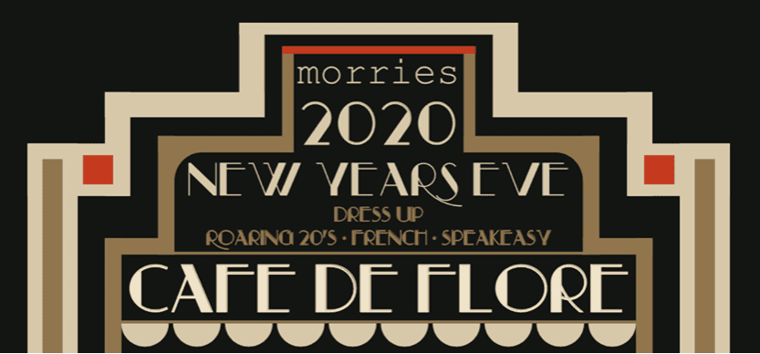 NYE 2019 CAFE DE FLORE!
